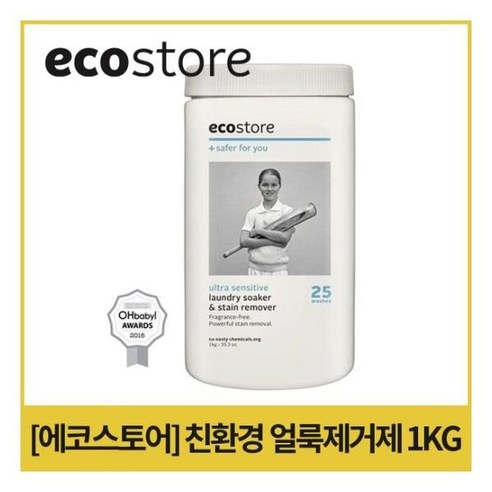 [에코스토어] 얼룩제거제 산소표백제 1kg, 1개