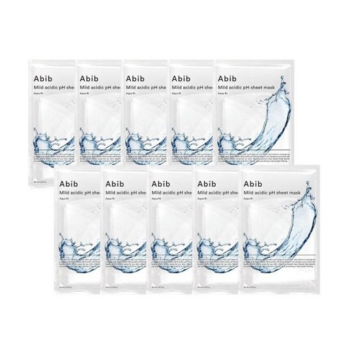 마스크팩 모공마스크팩 진정마스크팩 아비브 마일드 산성 pH 시트 마스크 허니핏 10매 아이 바이탈라이징 페이셜 프로폴리스 글로우, Jericho