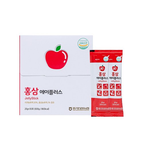 [풍기인삼농협 직영] 황풍정 홍삼 에이플러스, 20g, 30개