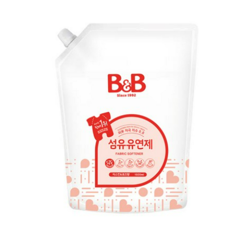 비앤비 섬유유연제 자스민 앤 로즈 리필, 800ml, 2개 bnb섬유유연제