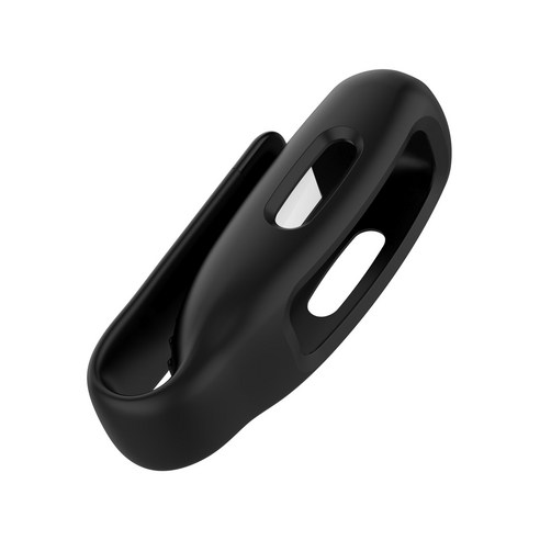 Retemporel Fitbit Inspire 2용 교체용 실리콘 클립 걸쇠 홀더 케이스 커버 Inspire2 Black용 스마트 시계 쉘