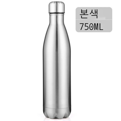 보온컵 이중운동 주전자병 304 스테인리스강 볼링컵, 라이트 베이스 750ML, .