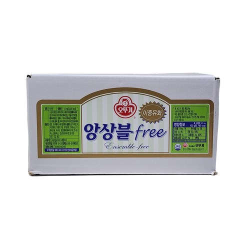 오뚜기 앙상블 free 마가린 4.5KG, 1박스 오뚜기마아가린4.5kg