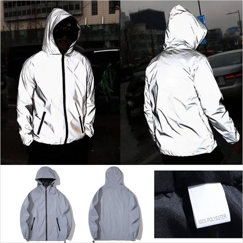 밤에도 안전하고 스타일리시하게, [RCM] 반사 야광 바람막이!