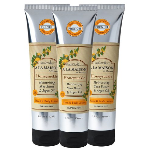 알라메종 핸드 & 바디 로션 허니서클, 150ml, 3개