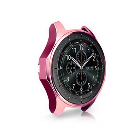 루아러블 스마트워치 보호 범퍼 풀커버 케이스 46mm, 핑크케이스, 1개