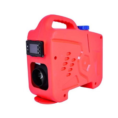 무시동 히터 디바스토 에바스패커 카니발 캠핑 차박올인원 자동차 히터 12V/24V 8kw LCD 온도 조절기, 02 Red, 1개