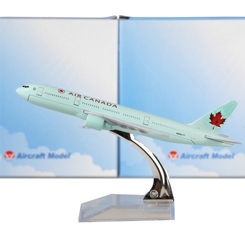 다이캐스트 모형항공기 16cm 모형비행기, A777-Canada