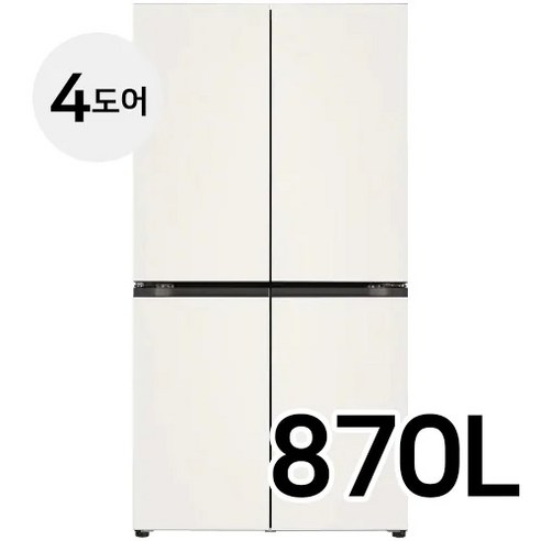 당신의 주방을 예술로 승화시키는 LG 오브제컬렉션 T873MEE111 냉장고
