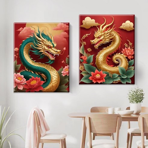 파센 2P 액자 보석십자수 캔버스형 DIY 키트 40 x 50 cm, FAB0006, 2개
