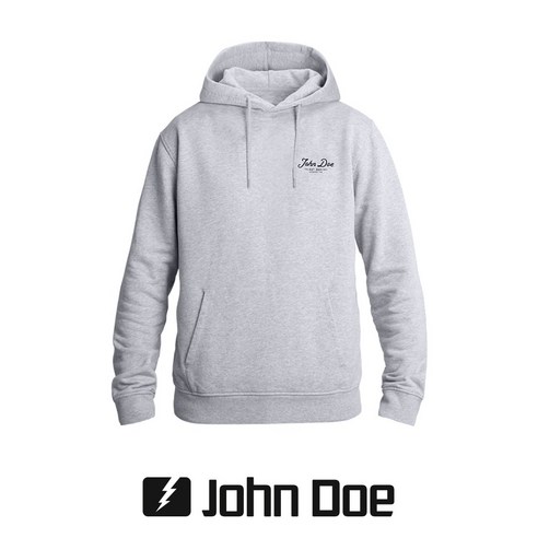 존도 바이크 후드 Hoodie JD Lettering Grey JDH5020, L 바람막이