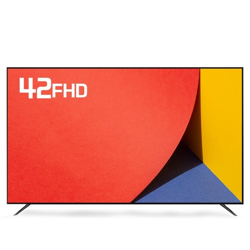 티브이지 40인치 Full-HD TV LED, K42 FHD TV 스텐드(택배발송)