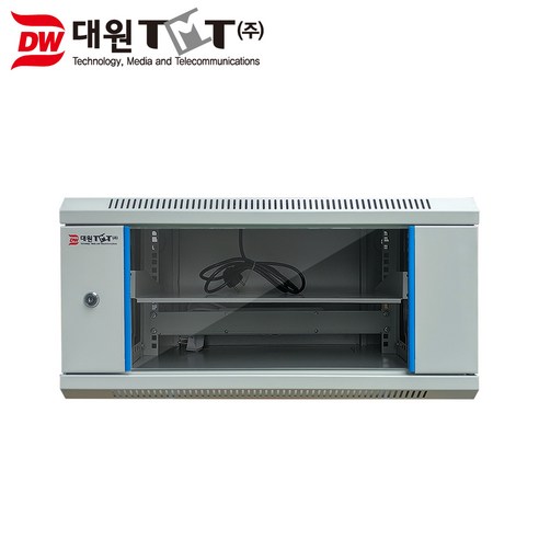 대원TMT DW-H300 허브랙(H300 x D450) 랙마운트, DW-H300 (아이보리)