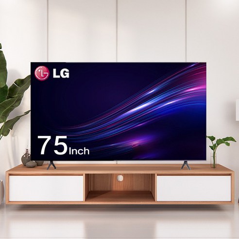 [S급리퍼] LG 75인치 울트라HD 4K UHD 스마트TV 무료 설치배송 무상1년A/S, 벽걸이