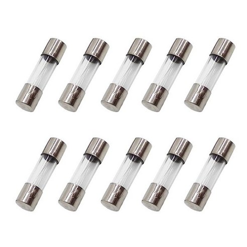 유리관퓨즈 리틀퓨즈 전기재료 유리휴즈 10Pcs F4AL250V 5x20mm 고속 블로우 퓨즈 4A 250V 유리 동작 316인치 x 34인치, 10개