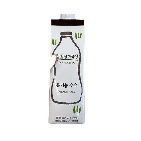 매일 매일 상하목장 유기농우유 750ml x 2개, 아이스박스포장