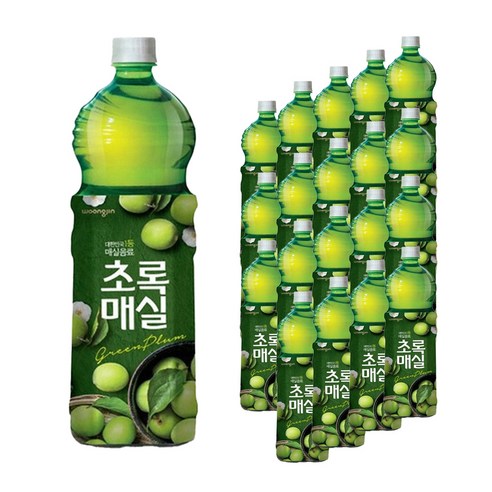 초록매실, 500ml, 20펫