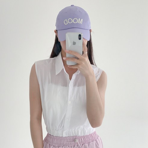 블루씨티 방수볼캡 무드 파스텔 나일론 워터파크 바스락 볼캡 모자