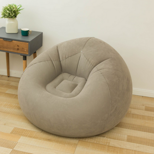 아뜰라임 에어 1인용 빈백 소파, 베이지