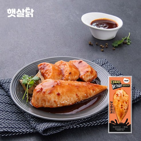 [햇살닭] 소스 통살 닭가슴살 맛보기 10종, 10개, 100g