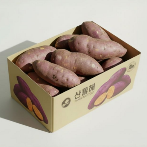 산들해 비세척 특상 해남 고구마 꿀고구마, 1개, 3kg