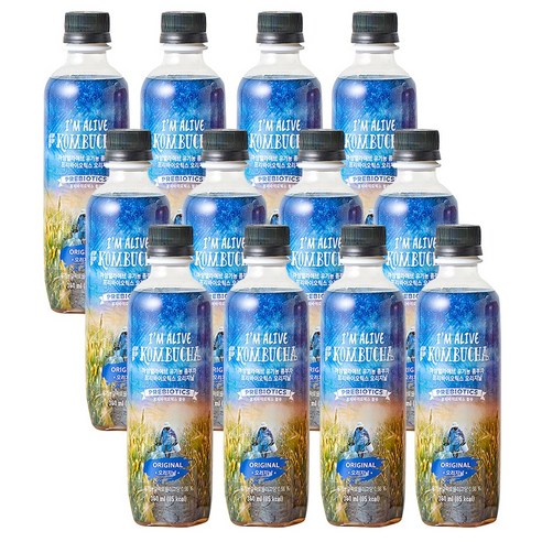 아임얼라이브 콤부차 PET 오리지널 360ml*12개, 360ml, 12개