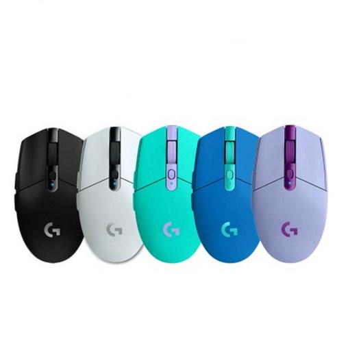 로지텍 무선 게이밍 HERO 마우스 G304 Lightspeed Wireless, 블루