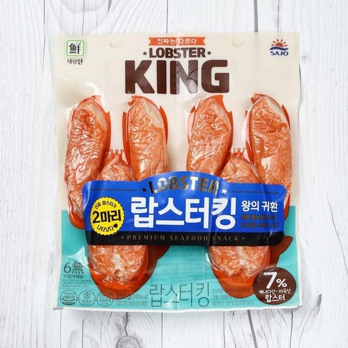 [메가마트]사조대림 랍스터킹 맛살 256g, 1개