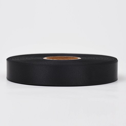 리본 끈 공단 주자 선물 포장 리본20mm, 58.검정색