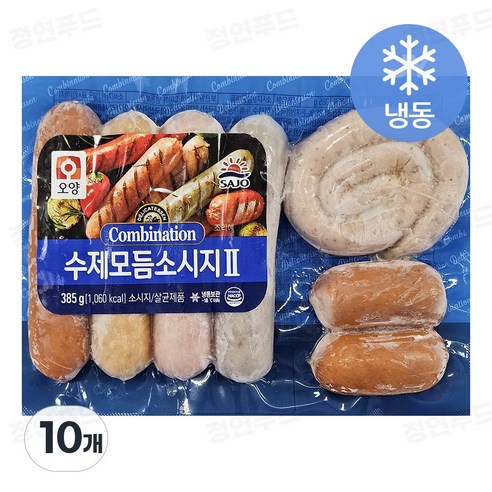 사조오양 수제모듬소시지 385g (냉동)