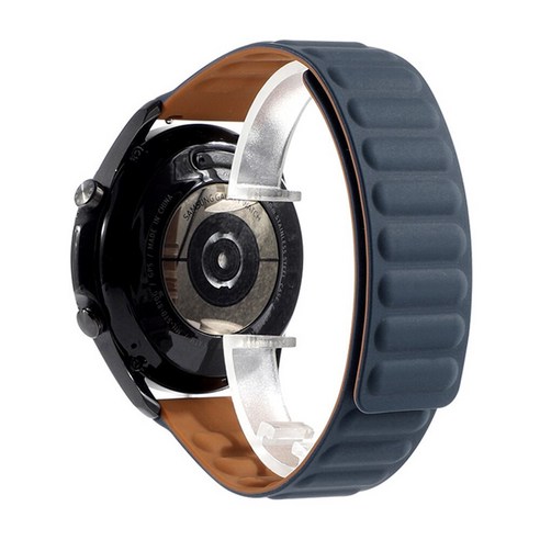 Garmin Vivomove 3 HR Luxe style Fenix Chronos 가민 스트랩 고무 자기 흡착 손목 밴드 20mm 22mm 퀵 릴리스 시계줄, #12