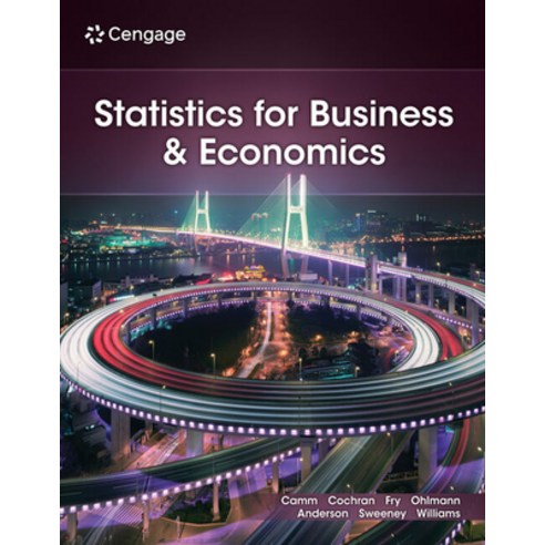 (영문도서) Statistics for Business and Economics Hardcover, Cengage Learning, English, 9780357715857