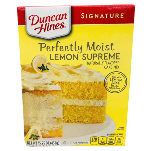 던컨하인즈 퍼펙틀리 모이스트 레몬 수프림 케이크 믹스, 432g, 1개