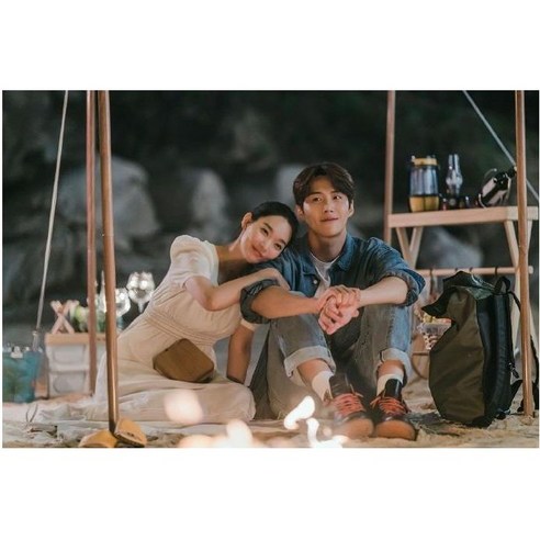 김선호 신민아 식혜커플 갯마을 차차차 굿즈 드라마 포스터 게이밍 장패드 800*300*3mm 10종, 색상1