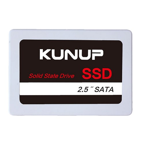 KUNUP 64GB 2.5 인치 SSD SATA3 데스크탑 / 노트북 용 내부 솔리드 스테이트 드라이브 범용 솔리드 스테이트 드라이브, 보여진 바와 같이, 하나