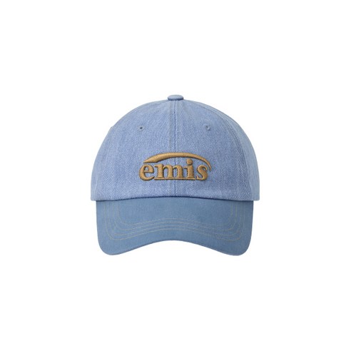 이미스 EMIS WASHED DENIM BALL CAP-LIGHT BLUE DENIMBLUE