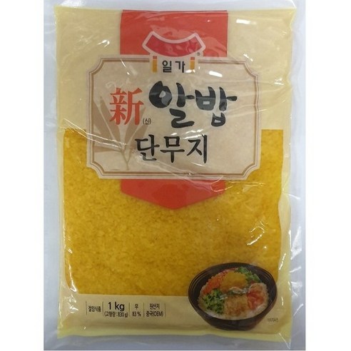 일가 신 알밥단무지1K, 1kg, 1개