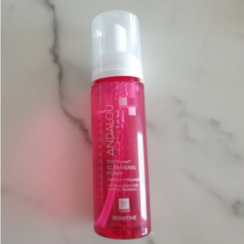안달로우 로즈 클렌징폼으로 딥클렌징과 피부 힐링을 동시에!