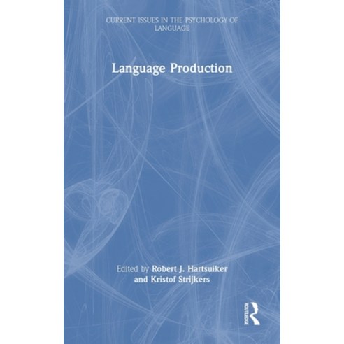 (영문도서) Language Production Hardcover, Routledge, English, 9780367703424