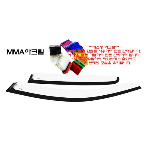 엑시언트선바이저 투명아크릴, 엑시언트