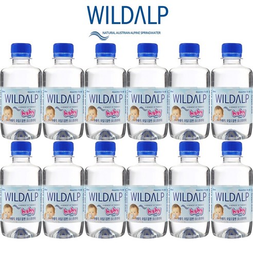 와일드알프 베이비 워터, 250ml, 12개