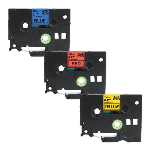 브라더 라벨 프린터 테이프 세트 호환 PT-P300BT PT-P710BT PT-D600 PT-D610BT PT-D200 PT-D200LB PT-P710BTWH, 16번 631 431 531
