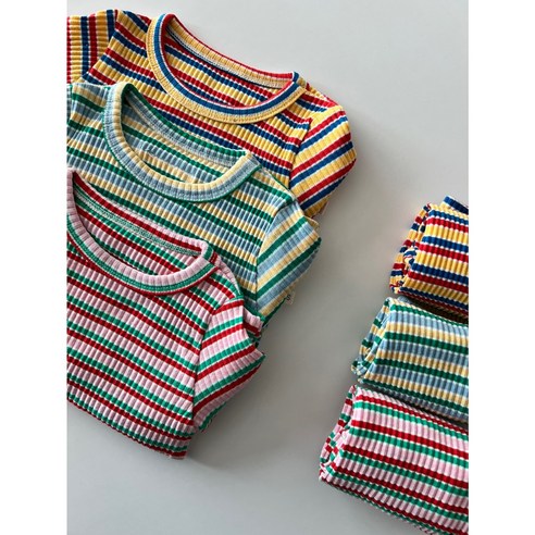 핑크빛 꿈결처럼 포근한 봄, 브로디제인 아동 실내복 세트