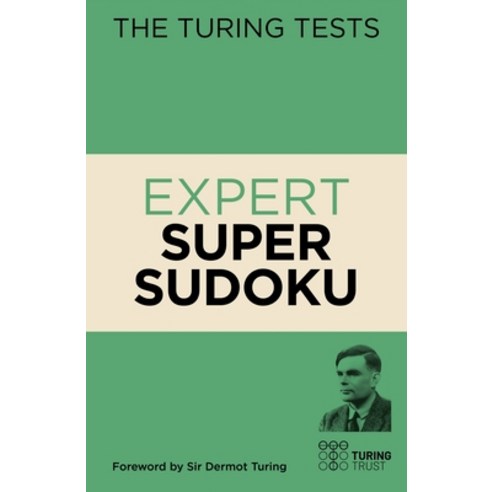 The Turing Tests Expert Super Sudoku Paperback, Sirius Entertainment, English, 9781398809161