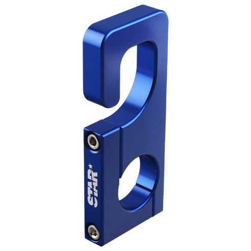 오토바이 봉지걸이 혼다 PCX 핸들바 22mm 범용 스쿠터, 청색, 1개