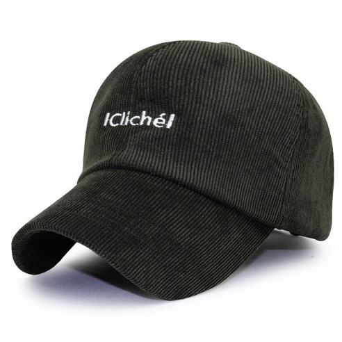 베이직엠 남여공용 볼캡 골덴 Cliche