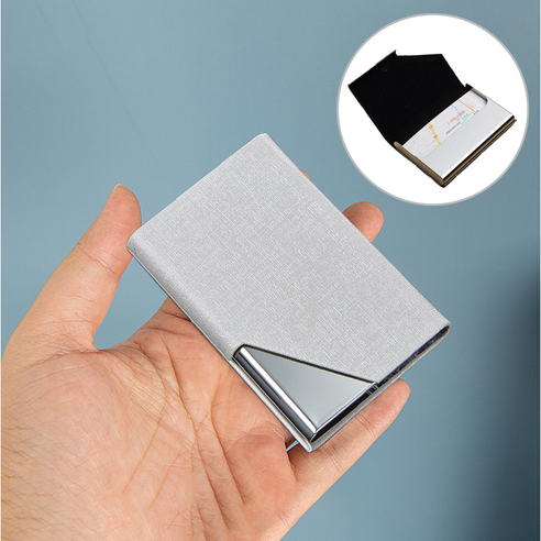 따뜻한 느낌의 고급 자석 카드 명함 지갑 포터카드지갑