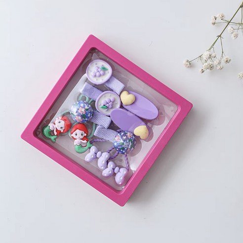 사랑스러운 우리 딸을 위한 특별한 선물, 스타일원 여아 헤어 머리핀 10종 세트!