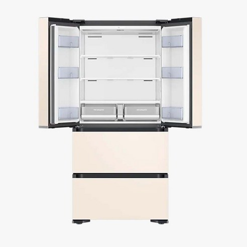 삼성전자 BESPOKE 김치플러스 4도어 490L RQ49C90X24E, 단품