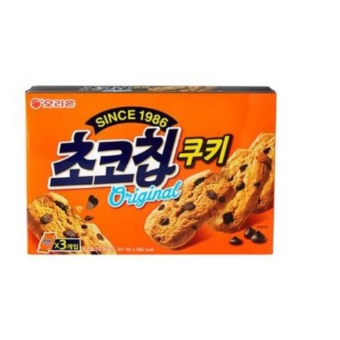 오리온 초코칩 쿠키, 192g, 3개